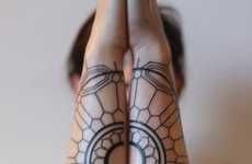 Geometrical Tribal Tattoos