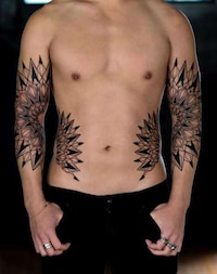 Geometrical Tribal Tattoos Image 3