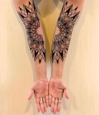 Geometrical Tribal Tattoos Image 6