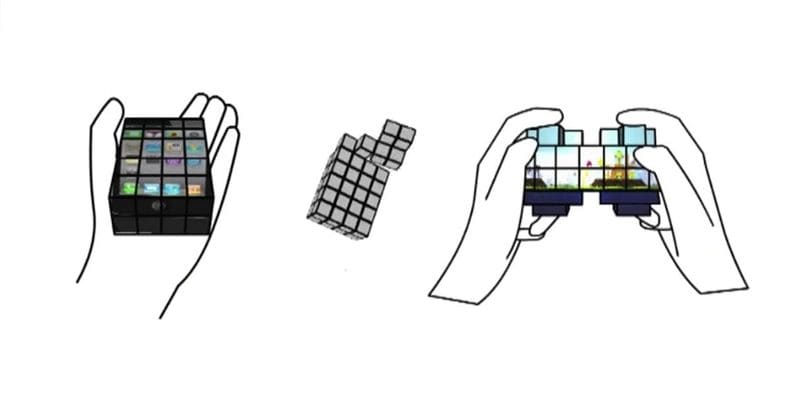 Shape-Shifting Touch Screens