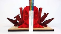 Pop Culture Superhero Bookends Image 6