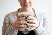Fur-Wrapped Gin Bottles Image 4
