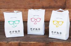 Smiling Spectacle Rice Packaging