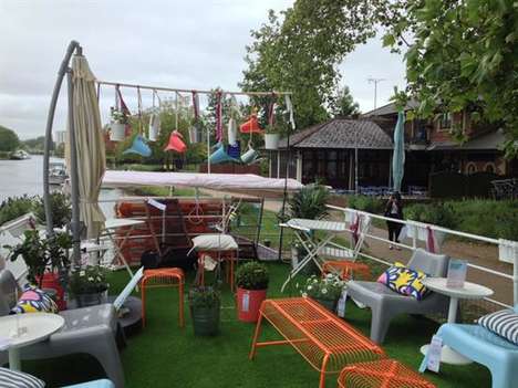 Floating Furniture Showrooms