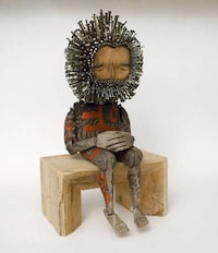 Wooden Nail Sculptures Image 2