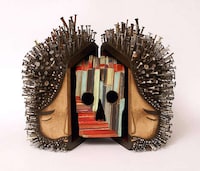 Wooden Nail Sculptures Image 8