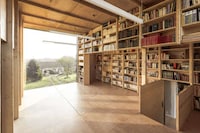 Converted Garage Libraries Image 5