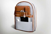Versatile Leather Backpacks Image 6