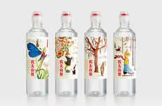 Illustrated Mineral Water Branding