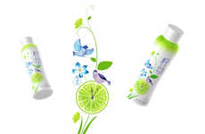 Spring-Themed Beverage Branding