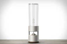 Illuminating Glass Speakers