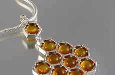 Hexagonal Honeycomb Jewelry