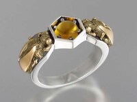 Hexagonal Honeycomb Jewelry Image 3