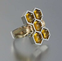 Hexagonal Honeycomb Jewelry Image 4