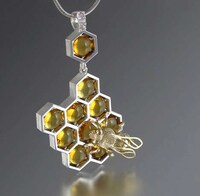 Hexagonal Honeycomb Jewelry Image 6