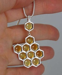 Hexagonal Honeycomb Jewelry Image 7