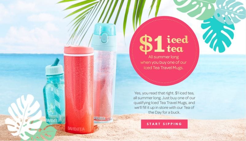 Thirst-Quenching Tea Promotions