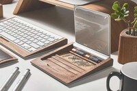 Wooden Peripheral Desk Trays Image 2