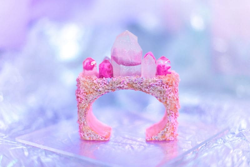 3D-Printed Crystal Jewelry