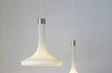 Hand-Knitted Lamp Shades