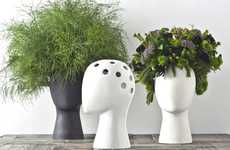 Coiffed Plant Pots