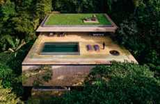 Monolithic Mountainside Homes