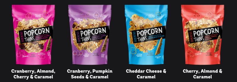 Popcorn Brittle Snacks