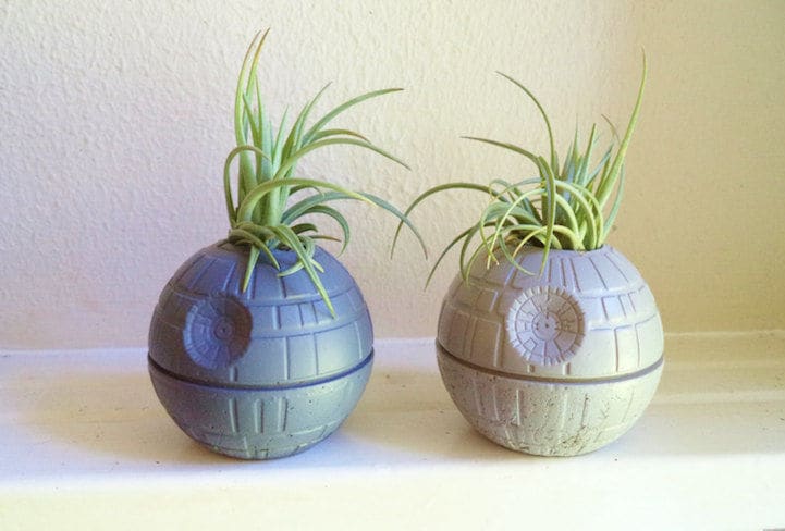 Sci-Fi Spaceship Planters