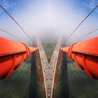 Height-Emphasizing Bridge Photography Image 8