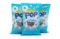 Cookie-Popcorn Snacks