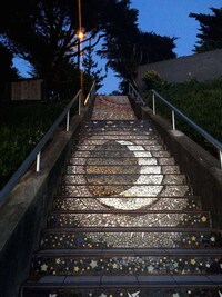 Reflective Tiled Steps Image 4