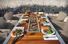 Integrated Barbecue Tables
