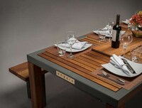 Integrated Barbecue Tables Image 5
