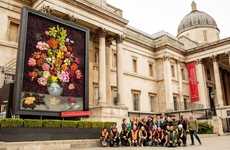 Painting-Shaped Bouquets