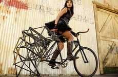 Slow-Moving Sculptural Bicycles