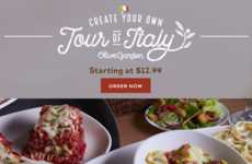 Customizable Italian Menus