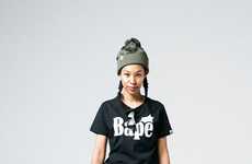 Camo-Covered Ladies Streetwear