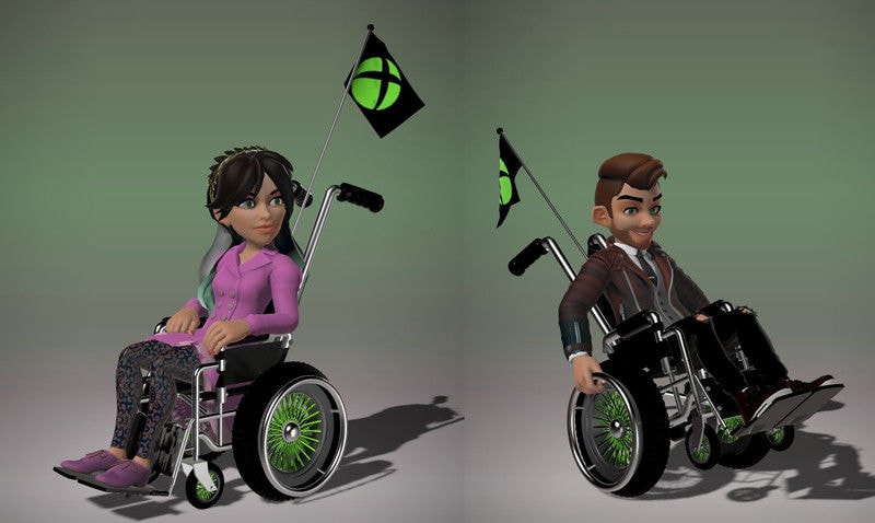 Wheelchair Gaming Avatars