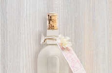 Glass Bubble Bath Bottles