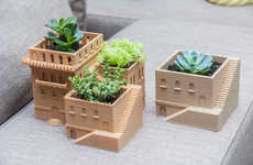 Architectural Succulent Planters