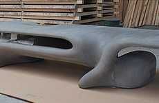 Sculptural Concrete Benches