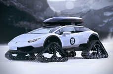Hyrbrid Sports Car Snowmobiles