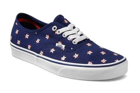 Sporty Baseball Sneakers