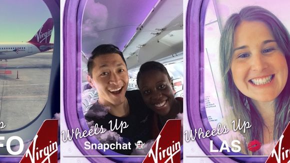 Branded Airline Geofilters