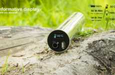 Device-Charging Flashlights