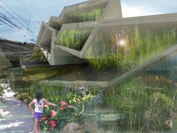 Self-Powered Trolleybus Gardens Image 2
