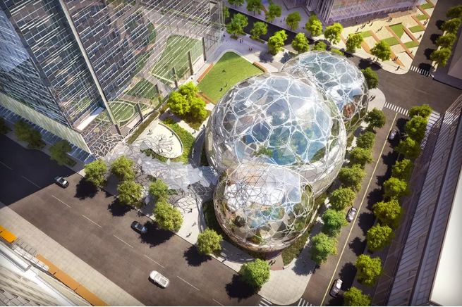 Spherical Urban Greenhouses