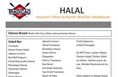 Muslim-Friendly Steakhouse Menus