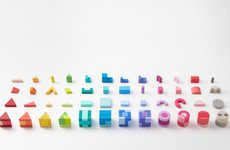 Elegantly Technicolor Block Toys