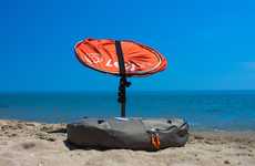 Solar-Powered Parasols